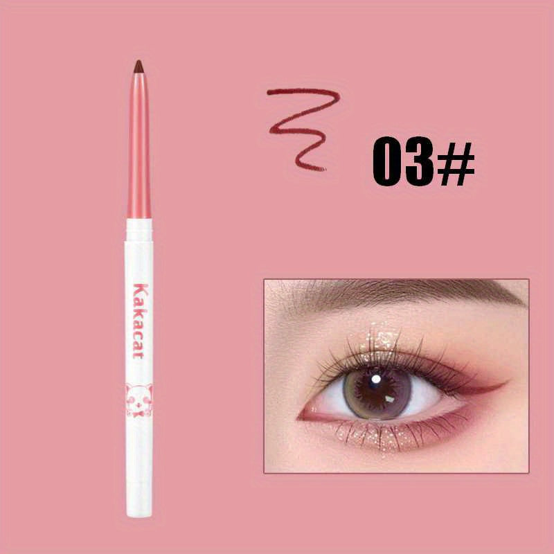 Matte Waterproof Gel Eyeliner Pencil Smooth Creamy Pen Eye Makeup