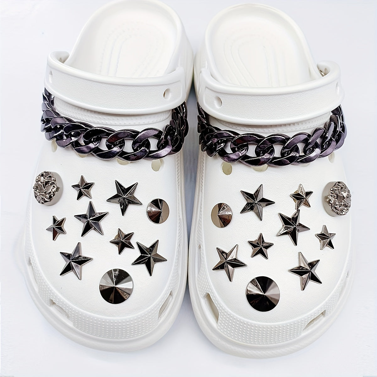 Gun Star Chain Shoe Decoration Set