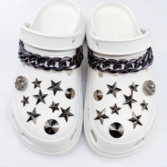 Gun Star Chain Shoe Decoration Set