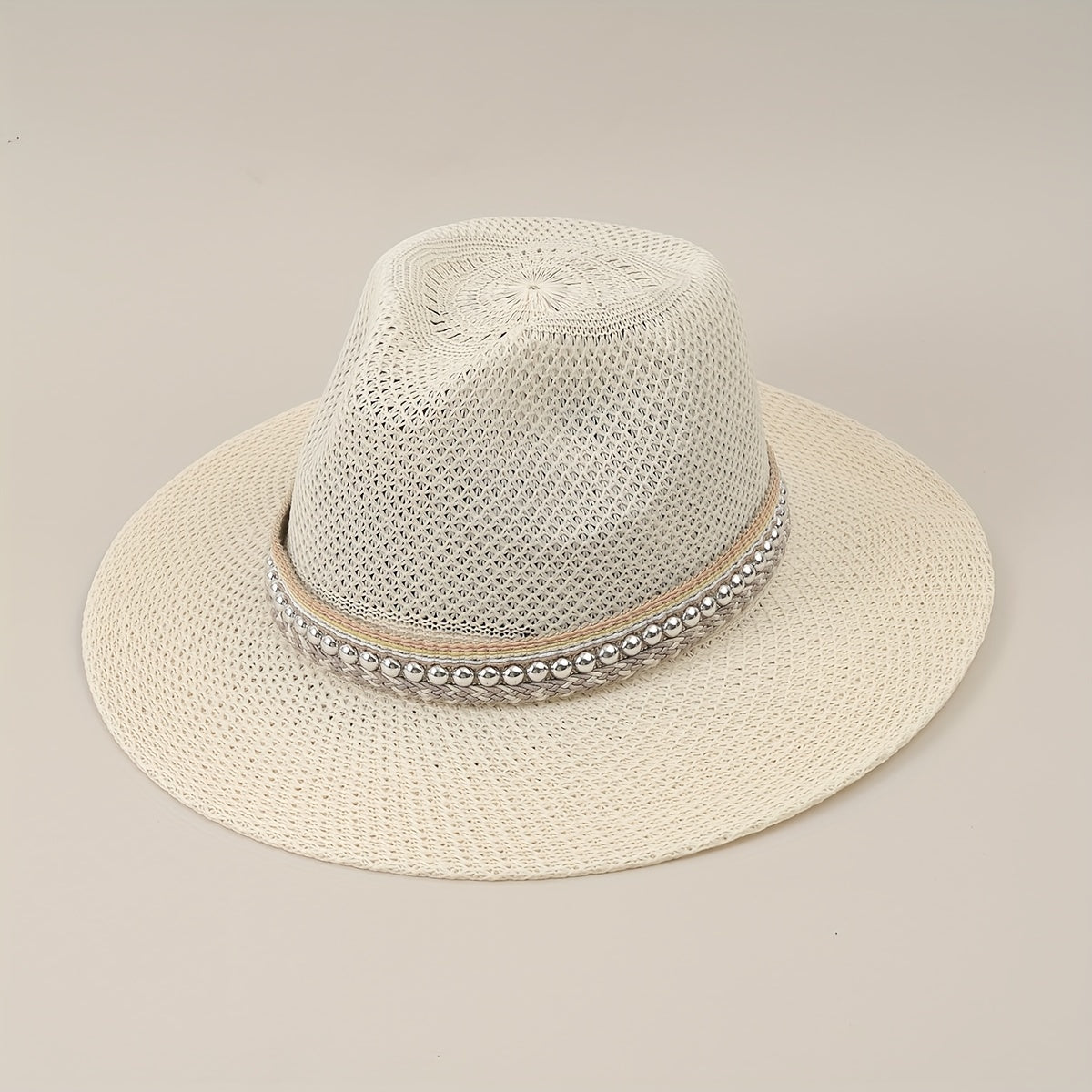 Men's Straw Sun Hat Large Brim Sunscreen Fishing Travel Beach Hat