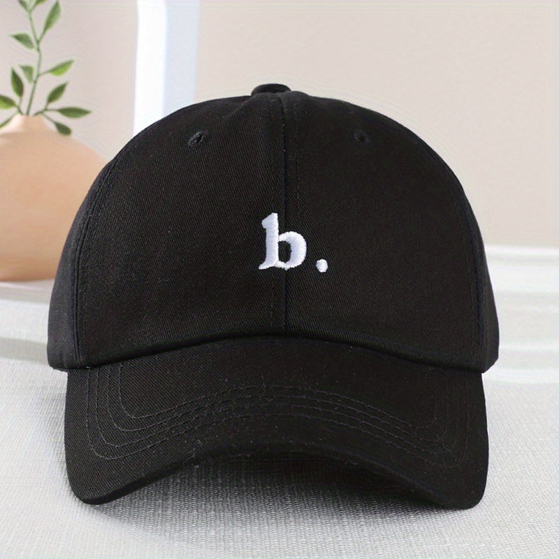 Letter Embroidery Baseball Cap Outdoor Sunshade Sunscreen Hat