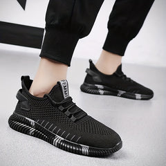Men's Comfy Knit Casual Shoes for Traveling Jogging
