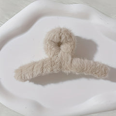 4pcs Plush Hair Claw Clips for Girls