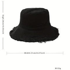 Unisex Sunshade Bucket Hat for Outdoor Travel