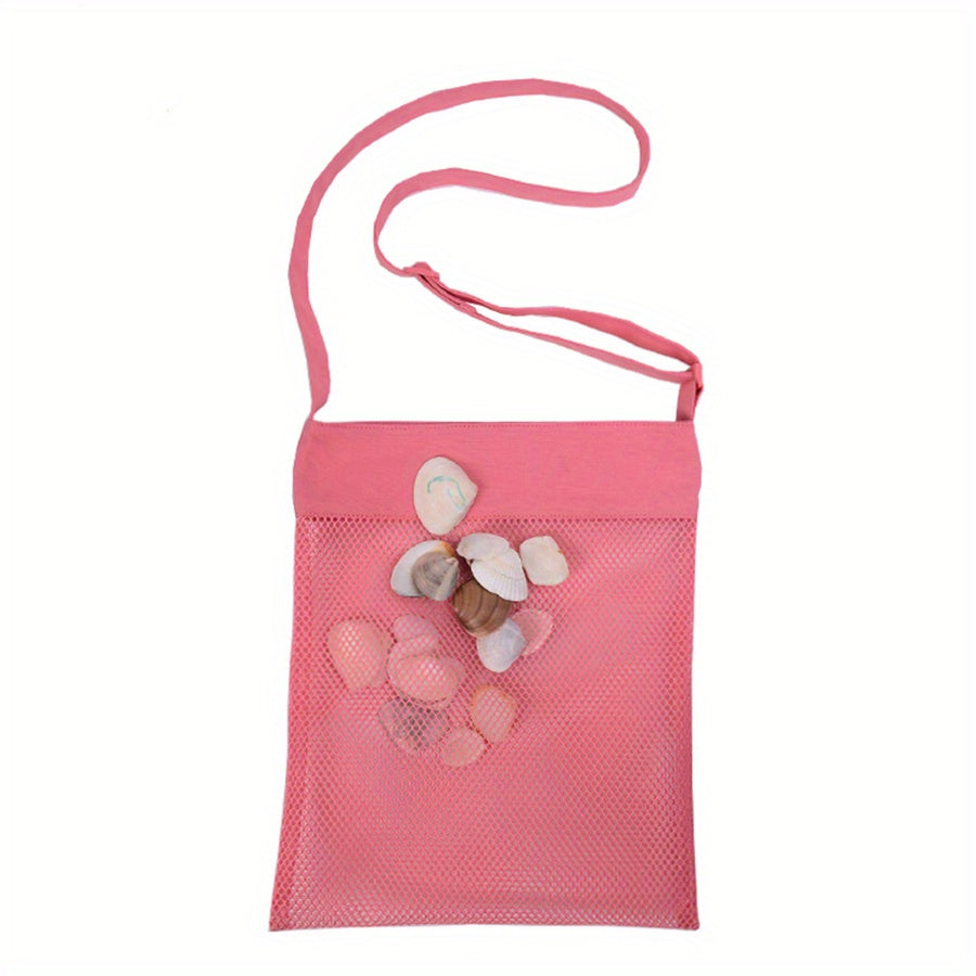 Colorful Mesh Beach Bags 10 13in 25 4 33 02cm Breathable Tote Bags