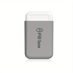 Portable Mini Medicine Storage Box Travel Moisture-proof Organizer