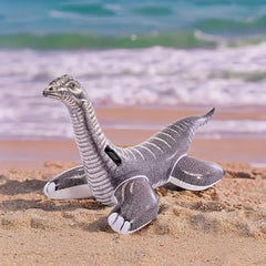 Durable PVC Realistic Dinosaur Inflatable Water Toy Grey