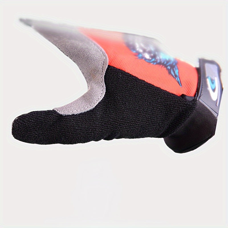 Breathable Anti Slip Cycling Gloves Full Finger Mountaineering Gloves