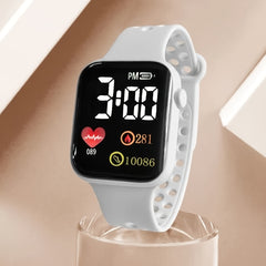 Kids Love Calendar LED Watch Boys Girls