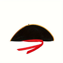 Golden Pirate Captain Hat Skull Pirate Hat