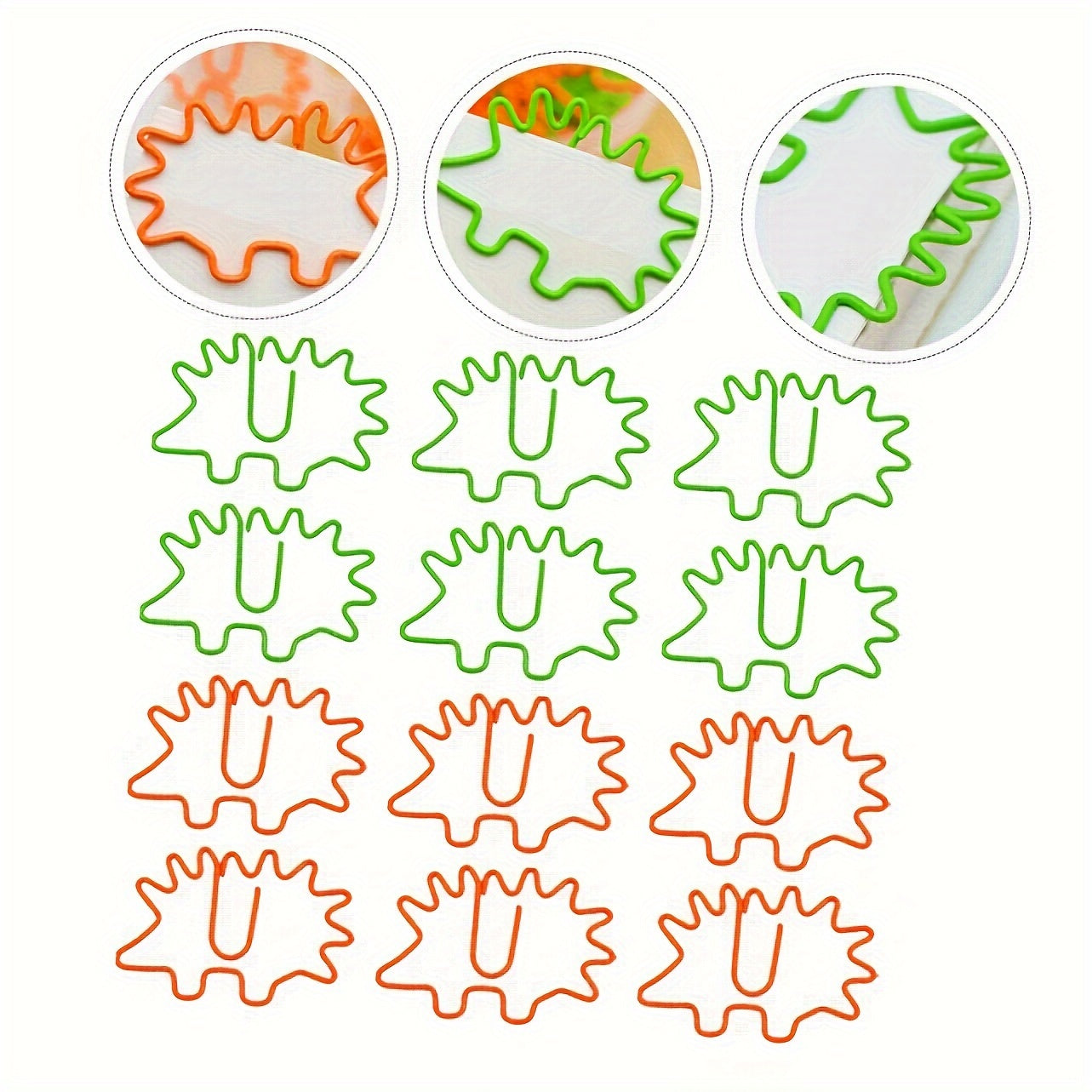 Hedgehog Paper Clips Funny Office Supplies School