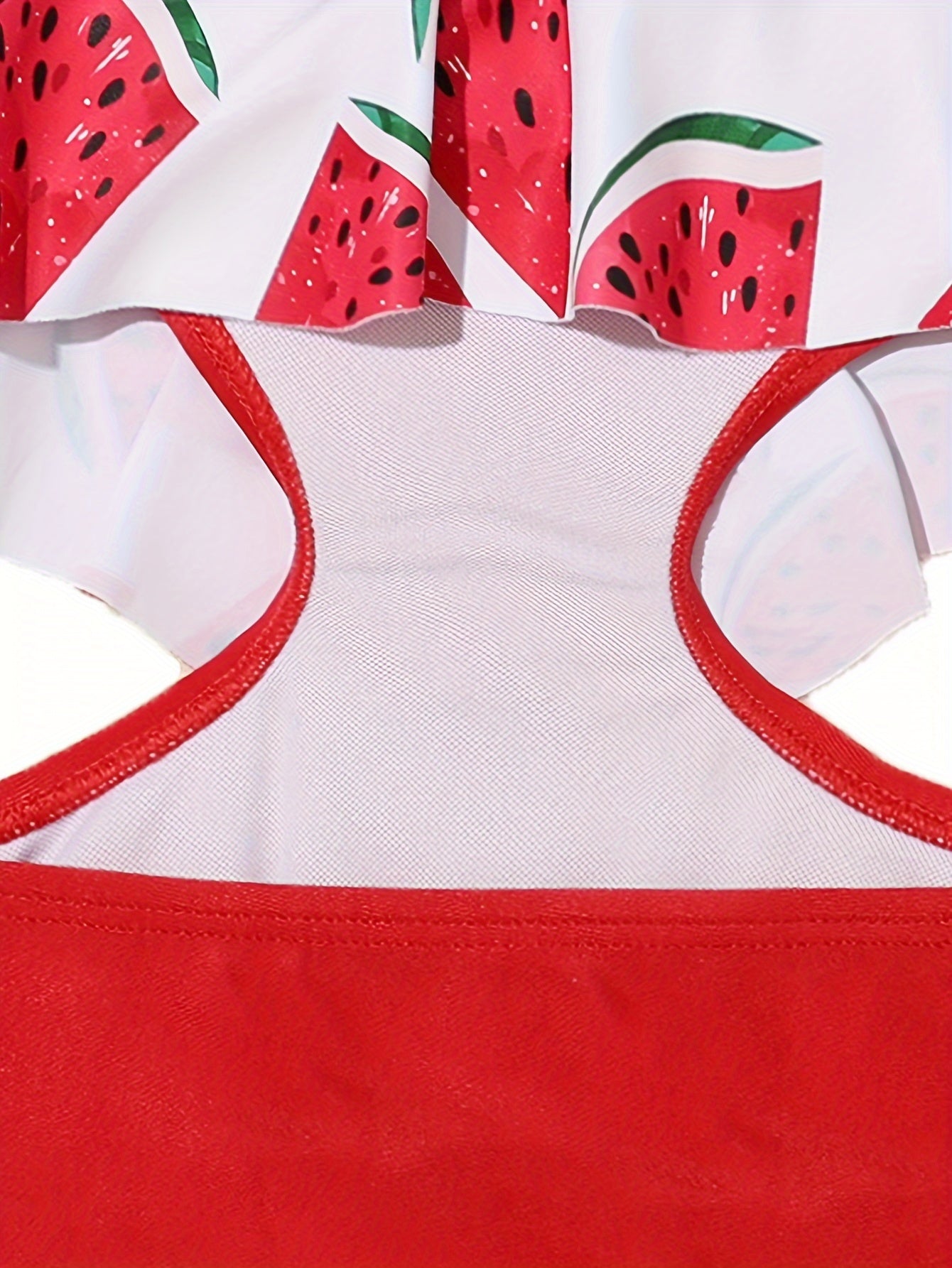 Watermelon Graphic 1pc Swimsuit for Toddler Girls