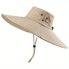 Oversized Brim Bucket Hat Outdoor Sun Protection Summer Hiking Sand