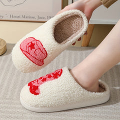 Cozy Cartoon Plush Slippers for Home