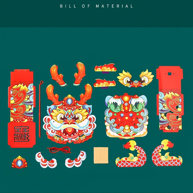 Hand held Flower Lantern DIY Kit Spring Good Luck Students