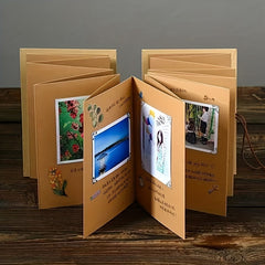Foldable DIY Album Book Birthday Gift Creative Album Card Holder