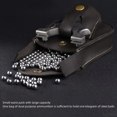 Steel Ball Slingshot Bag Outdoor Storage Hanging Bag