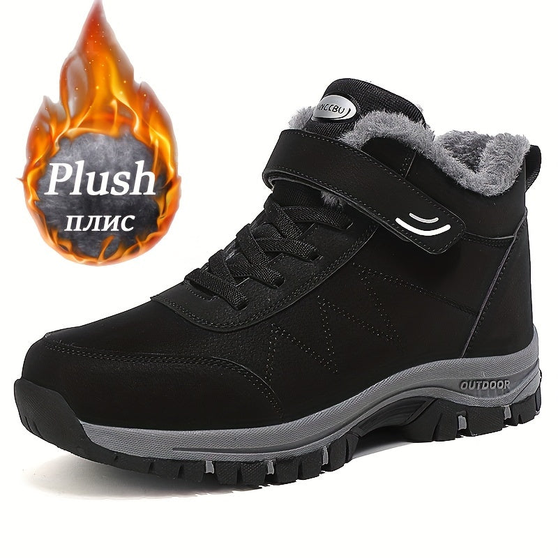 Men's Snow Boots Warm Fleece Outdoor Hiking