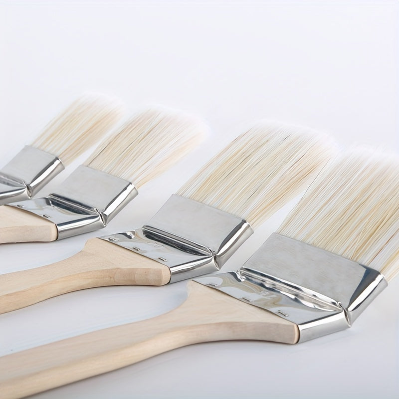Angled Brush for Painting and Cleaning