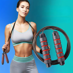 Steel Skipping Rope For Fat Burning & Weight Loss