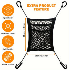 Car Mesh Storage Bag Helmet Storage Net Safety Mesh Barrier Christmas Gift