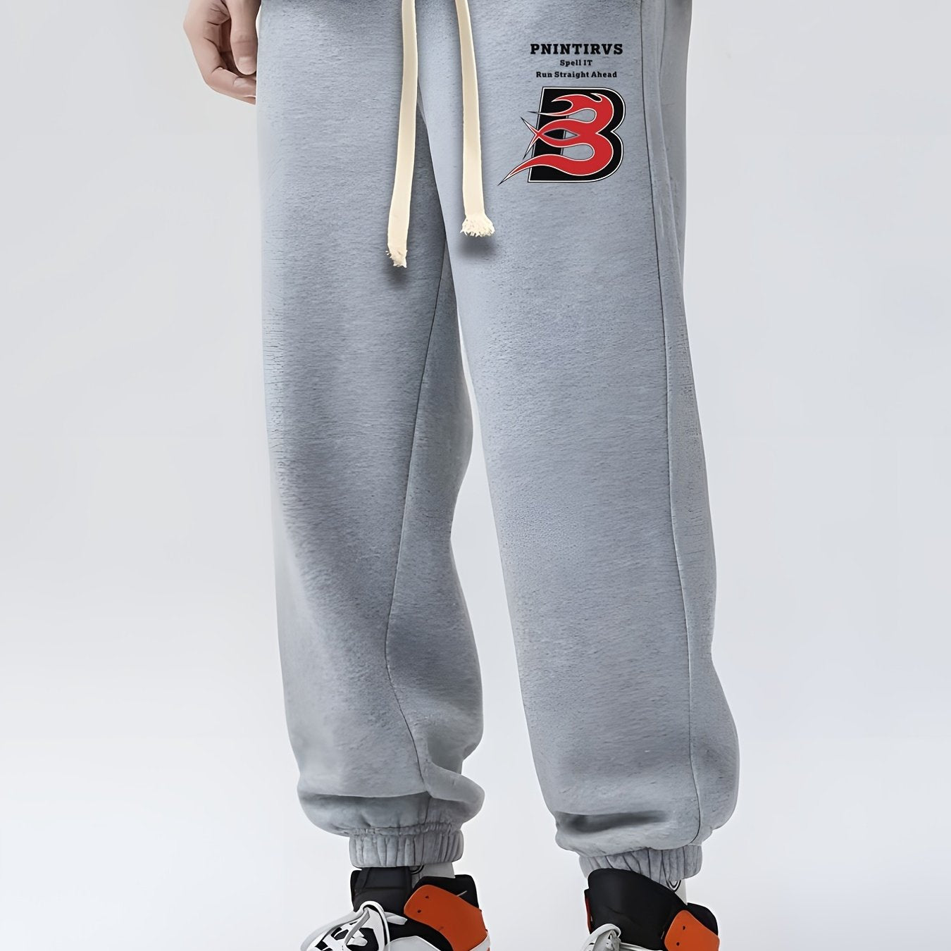 Men's Drawstring Jogger Pants with Pockets