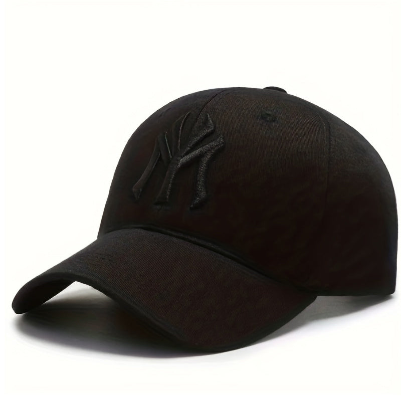 Women's Soft Top Big Head Round Cap Wide Brim Sun Block Hat