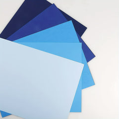 Navy Card Thick Paper 20 Sheets A4 for Crafts and DIY Cards