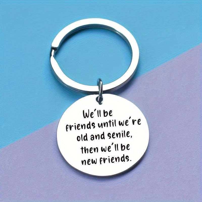 Friends Keychain Pendant for Car Keys Backpacks Wallets