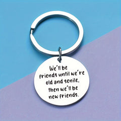 Friends Keychain Pendant for Car Keys Backpacks Wallets