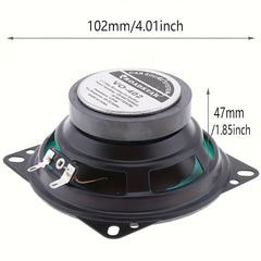 10 16 Cm 100W 2 Way Car HIFI Coaxial Speaker Green