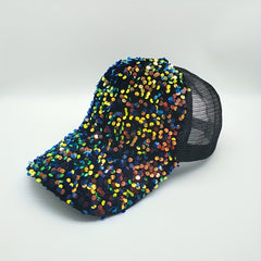 Sequins Baseball Cap Personalized Hat For Men Women