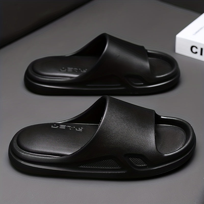 Men's Lightweight Non Slip Slides Open Toe Shoes