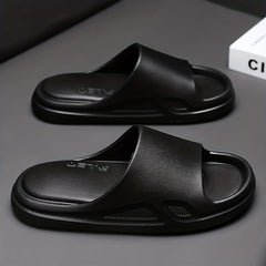 Men's Lightweight Non Slip Slides Open Toe Shoes