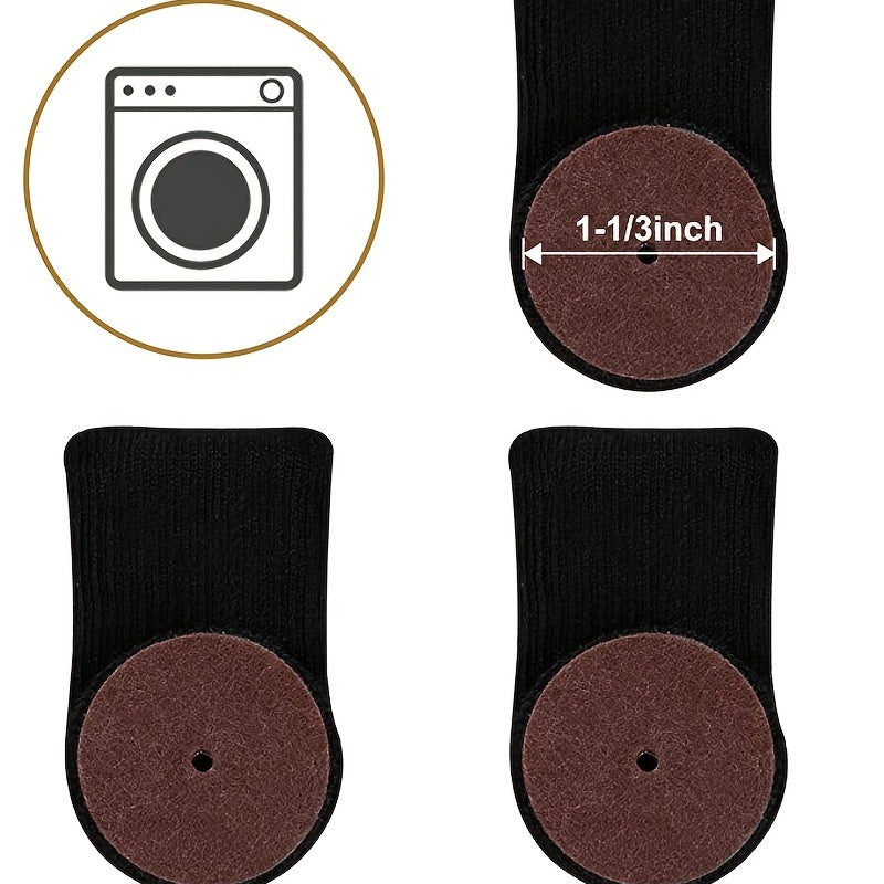 24pcs Woolen Chair Leg Socks Floor Protectors