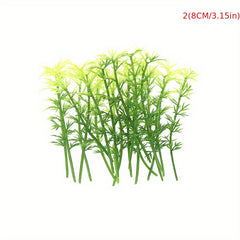 Plastic Model Landscape Bamboo Tree Sand Table Model Decor Accessories