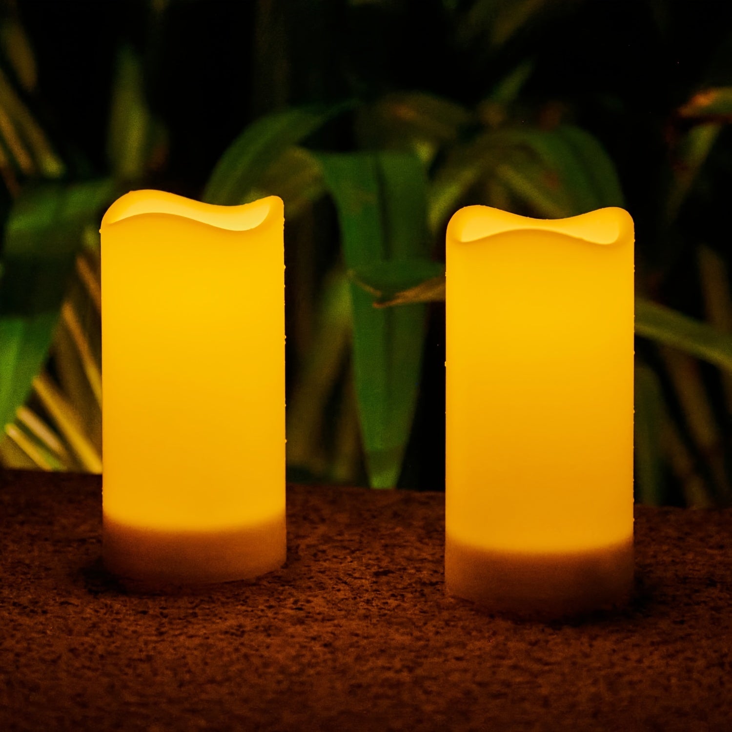 Waterproof Solar Candles for Outdoor Activities