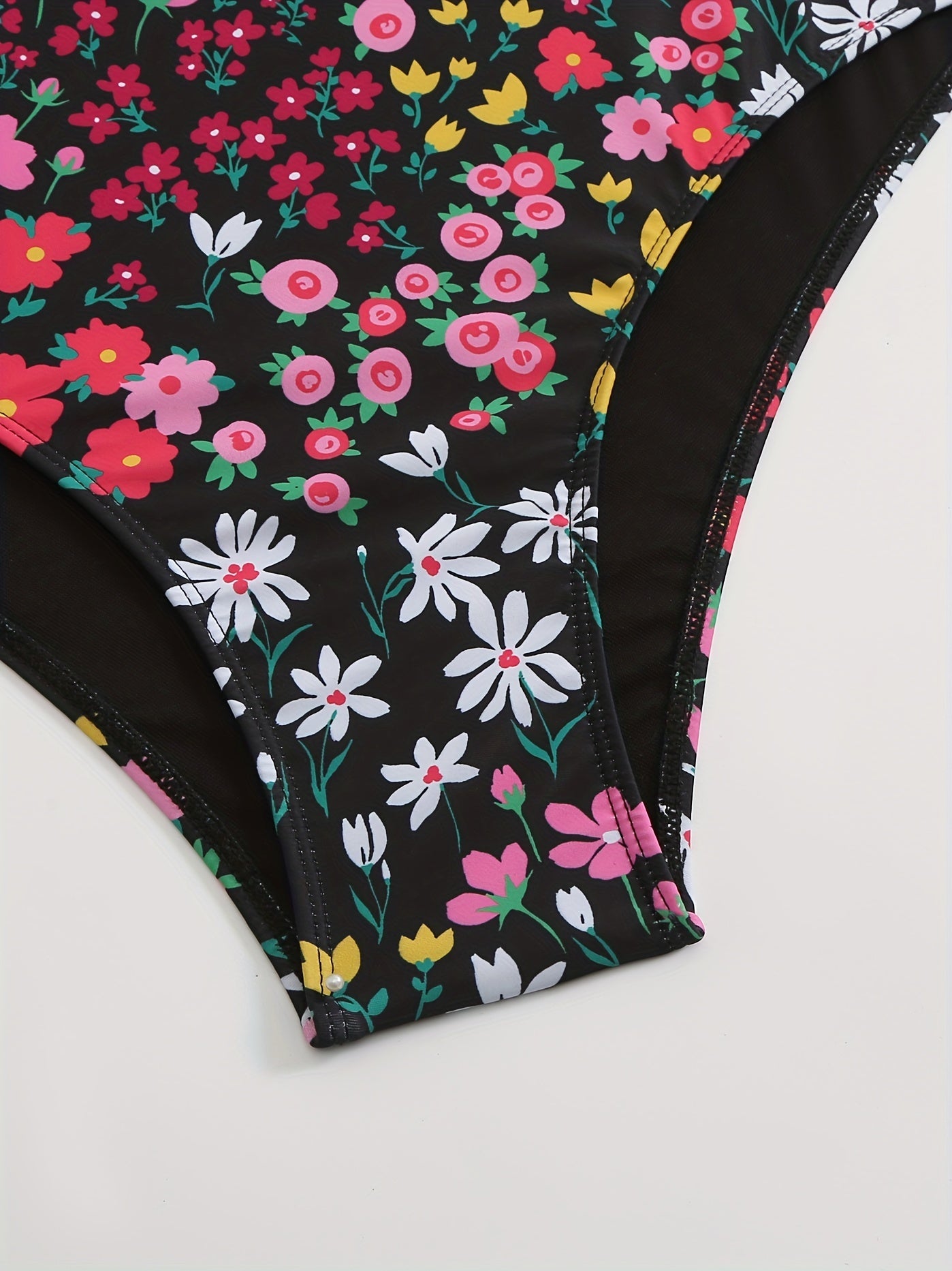 Floral Tube Top & Panty Bikini Set