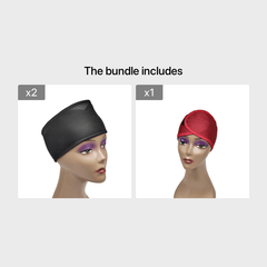 Adjustable Mesh Headband Hair Dye Tool Non Slip Hair Bands