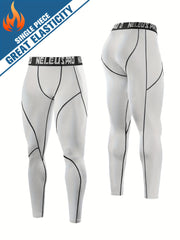 Men's Compression Leggings Dry & Breathable for Yoga Running