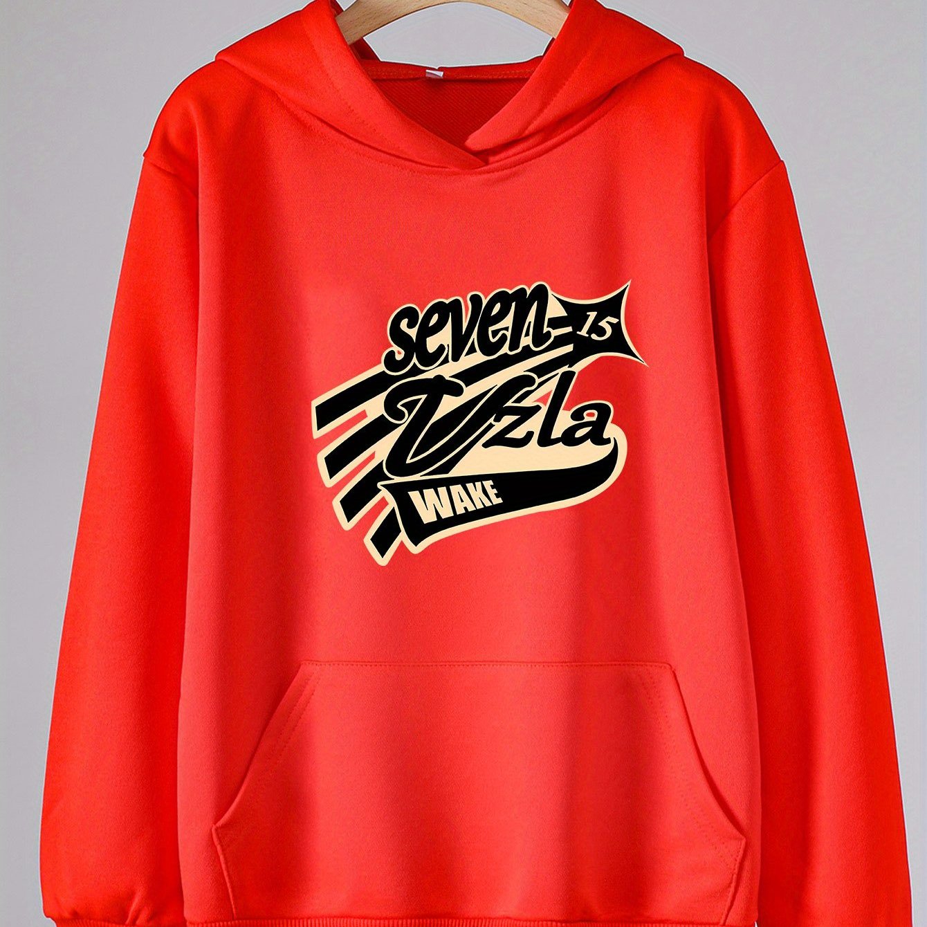Girls Cartoon Alphabets Pattern Hooded Sweatshirt for Spring and Autumn