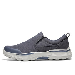 Men's Canvas Slip On Loafer Shoes Walking Sneakers