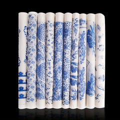 1PC Ceramic Glaze Flower Paper Jingdezhen High Temperature Underglaze Paste Flow