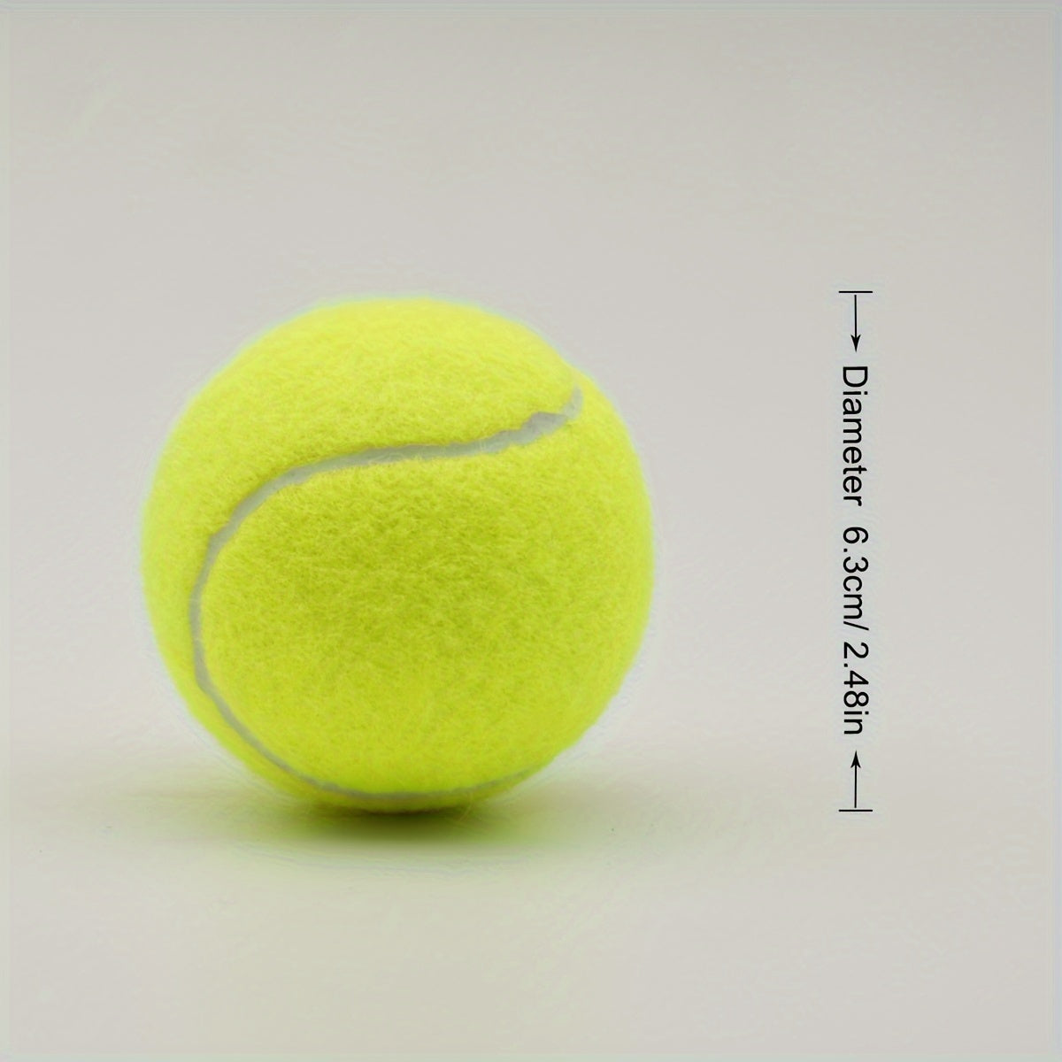 4pcs Colorful Tennis Balls High Elasticity Durable for Beginner Training