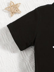 Baby's Pullover Sweatshirt Top And Pants 2pcs Outfits Set