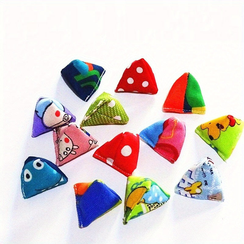 5pcs Triangle Sandbag for Kids Cartoon Design