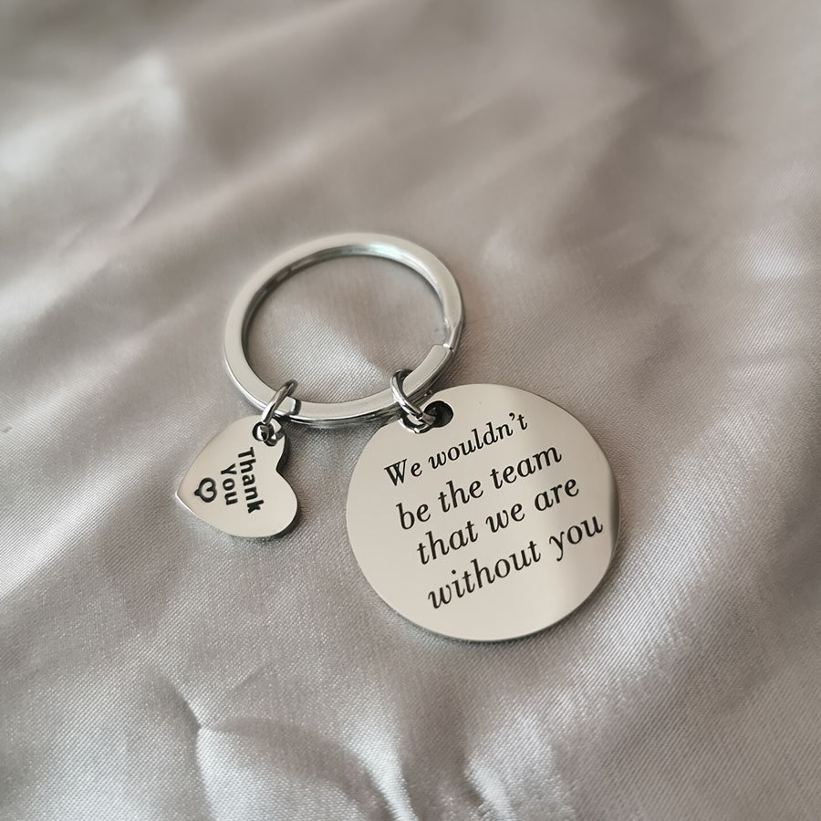 Thank You Keychain for Friends, Couple, Families