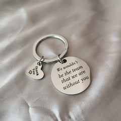 Thank You Keychain for Friends, Couple, Families