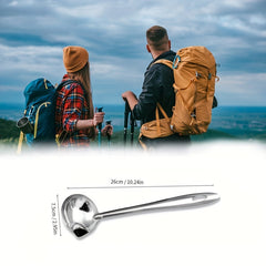304 Stainless Steel Filter Insulation Spoon for Outdoor & Home