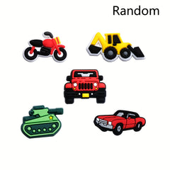 34pcs Anime Shoe Charms For Clogs Jigs Sandals PVC Shoe Decorations Accessories
